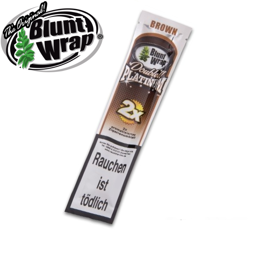 Blunt Wrap®, Double Platinum, Brown